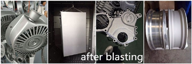 Hanger type Shot Blasting Machines for Auto Parts