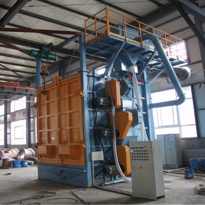 Wholesale Price China Puhua Q37 Single Hook Shot Blasting Machine/spinner Hanger Shot Blast Machine