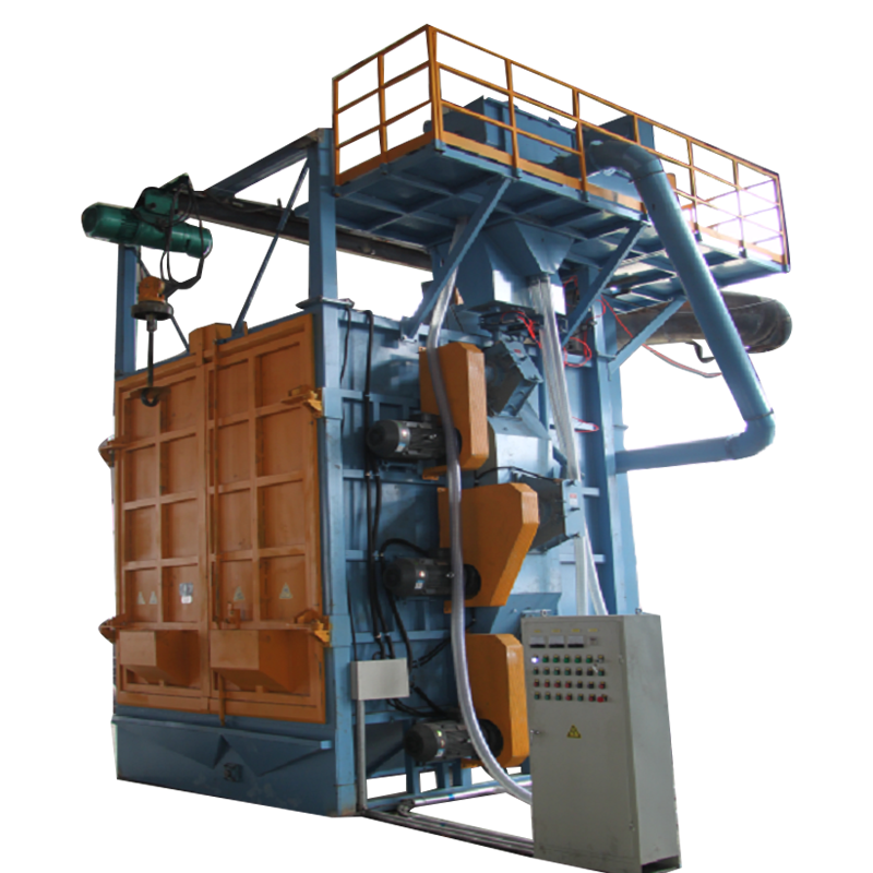 OEM China Pipe Shot Blasting Machine - Hanger type Shot Blasting Machine for Auto Parts – DX-BLAST