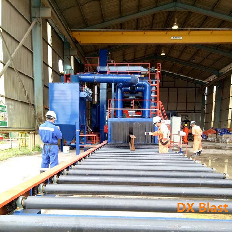 China Wholesale Abrasive Blast Machine Factories - H beam shot blasting machines – DX-BLAST