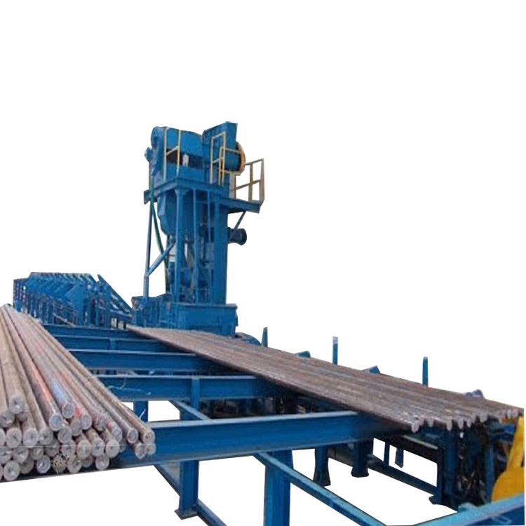 China Wholesale Pipeline Sandblasting Equipment - Multiple Shot Blasting Machines for Steel Bars – DX-BLAST