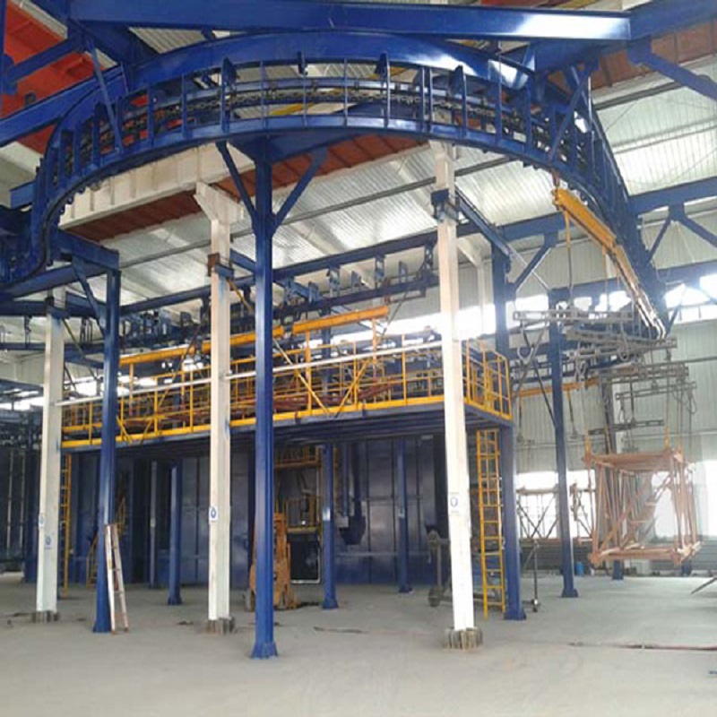 Cheapest Factory Abrasive Blasting Room - Continuous Monorail Hanger Shot Blasting Machines – DX-BLAST